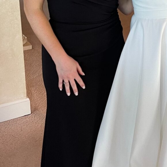 Revelry Bridesmaid Dress | Rory Crepe Size 8 - Picture 2 of 3